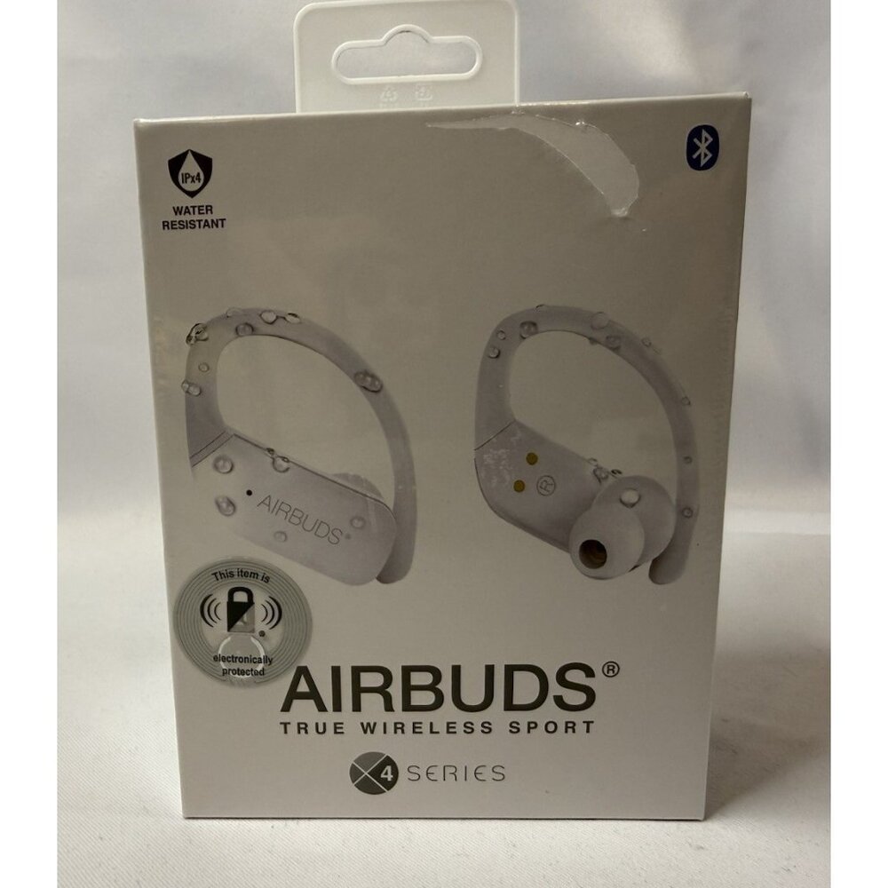 Airbuds True Wireless Sport Athletic Earbuds Bluetooth Sweat Resistant White T11